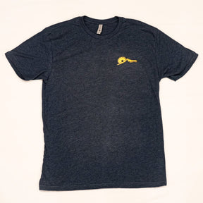 Midnight Blue Ridgeline Crewneck T-Shirt