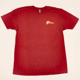 Maroon Ridgeline Crewneck T-Shirt